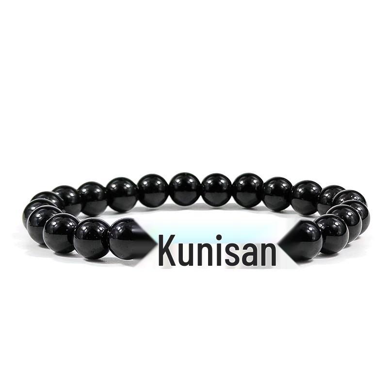 

Unisex Volcanic Lava Stone Dumbbell Bracelet Jewelry 8mm-19cm