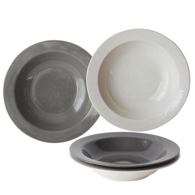 צלחת קארי צלחת פסטה סט צלחות סט מתנה של 4 ב-[Dolce duo] (Boxed) (עשה את יפן) CG-1543