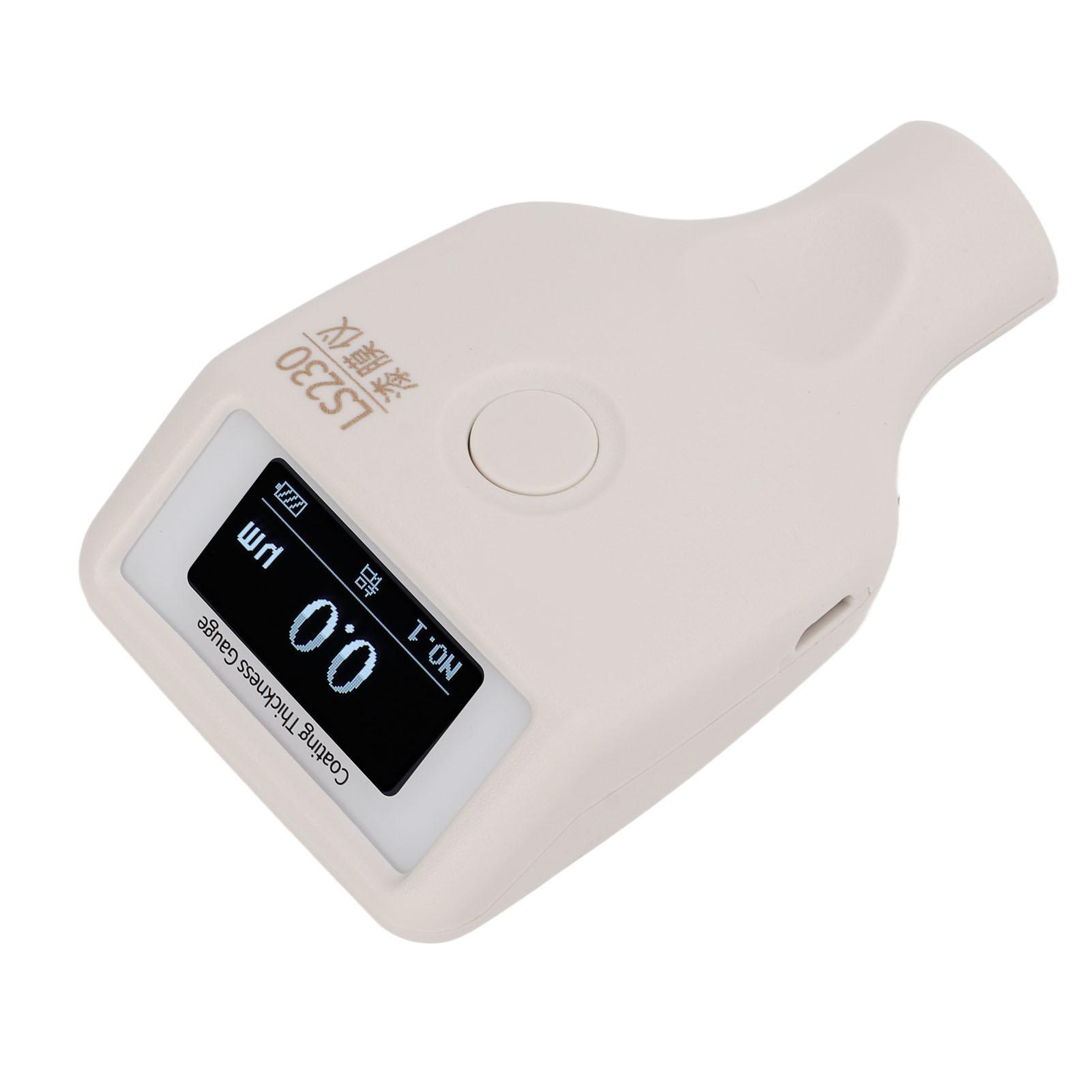 

LS230 Толщиномер лакокрасочного покрытия Цифровой тестер толщины покрытия для автомобиля