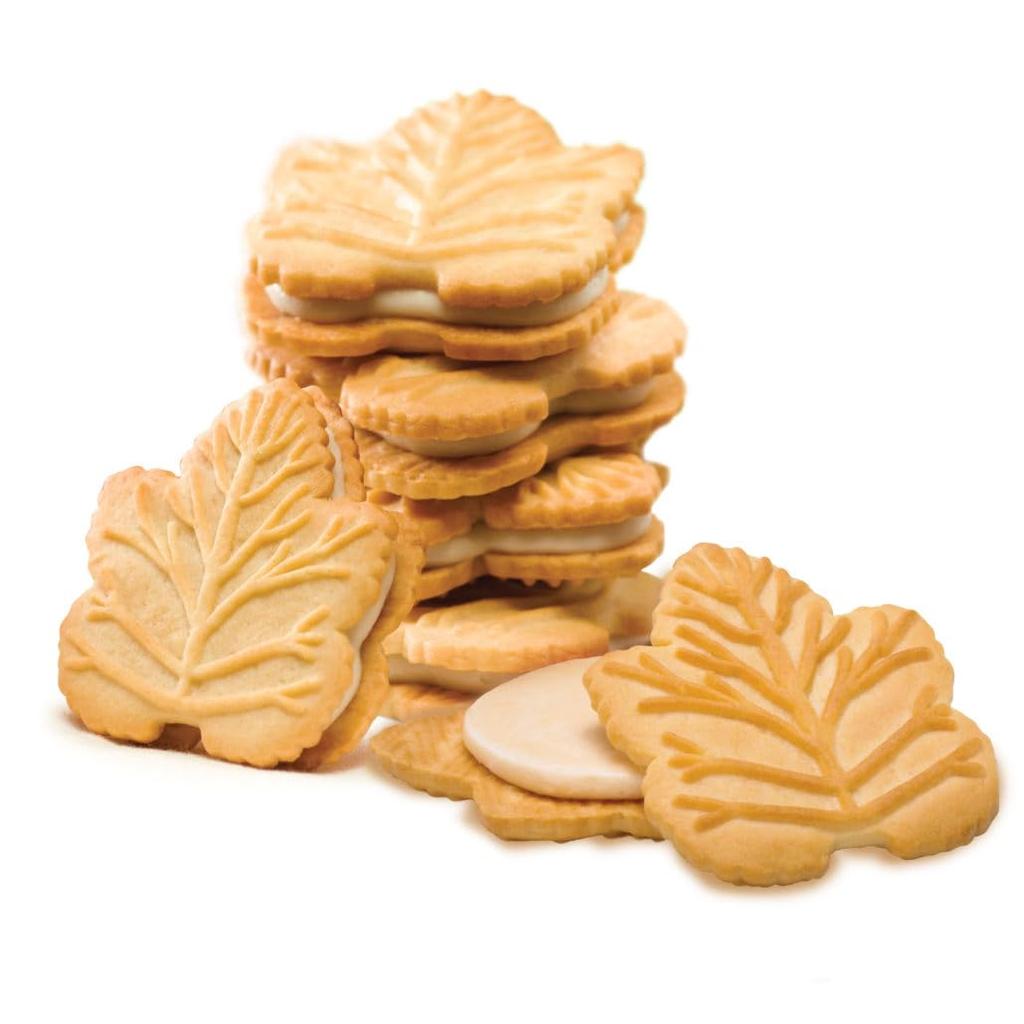 Of 6 Maple Leaf Cream Cookies Bag Contains 2 Pieces X 6 [Set Bags] (1 Bags)