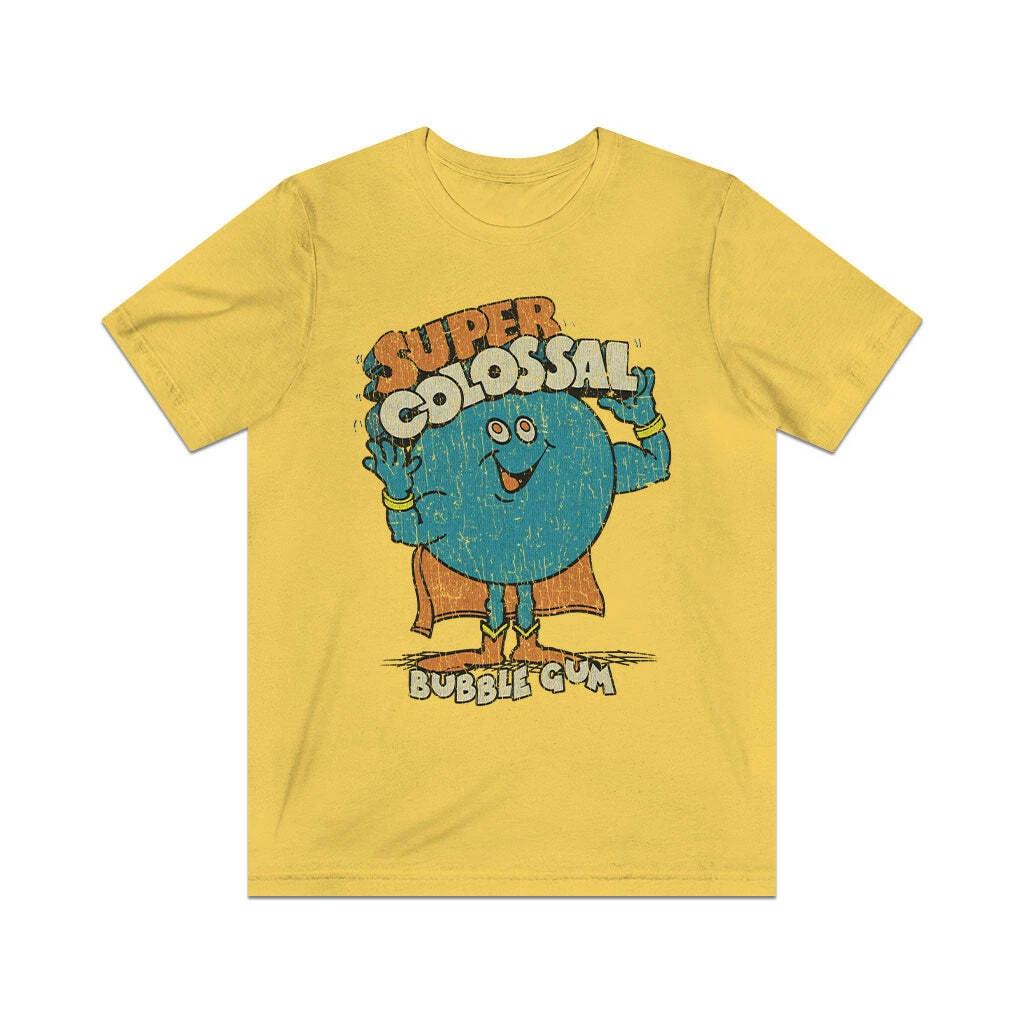 

Super Colossal Bubble Gum 1981 Vintage Men s T shirt 3XL