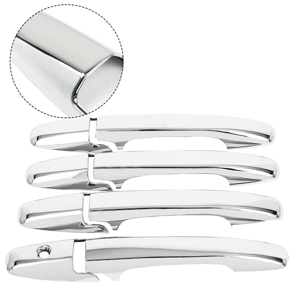 4 Stück Auto Türgriffabdeckung Zierleiste Für Honda Für Civic 2006-2011 ABS Chrom Türgriffabdeckung Dekor Styling