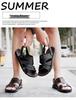 2023 Men's Genuine Leather Casual Beach Sandals