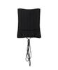 TTUDEMENT Knit Bustier Top_Black