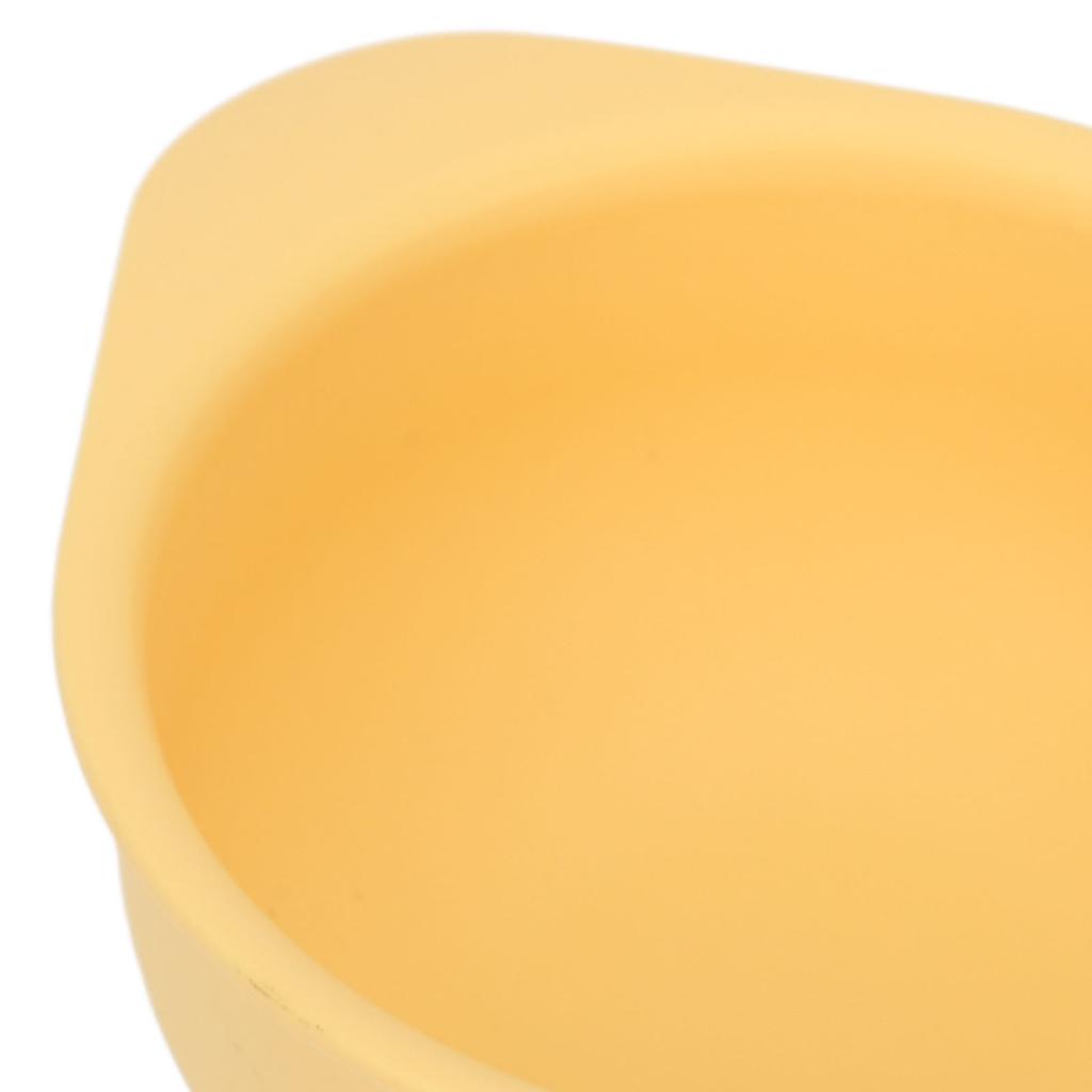 Silikonowa miska z ssaniem, odporna na wysokie temperatury, zapobiegająca obracaniu się dla dzieci w podeszłym wieku