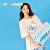 Moomin Kollaboration Damen Freizeit Kurzarm T-Shirt