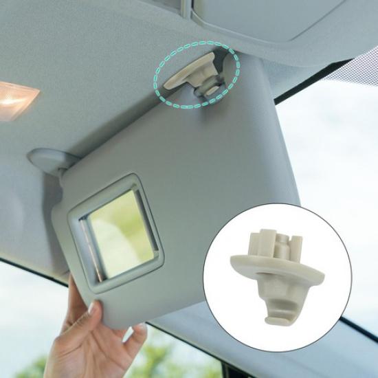 Car Plastic Sun Visor Hook Clip Bracket Retainer 1AR26BD1AA for Dodge Nitro
