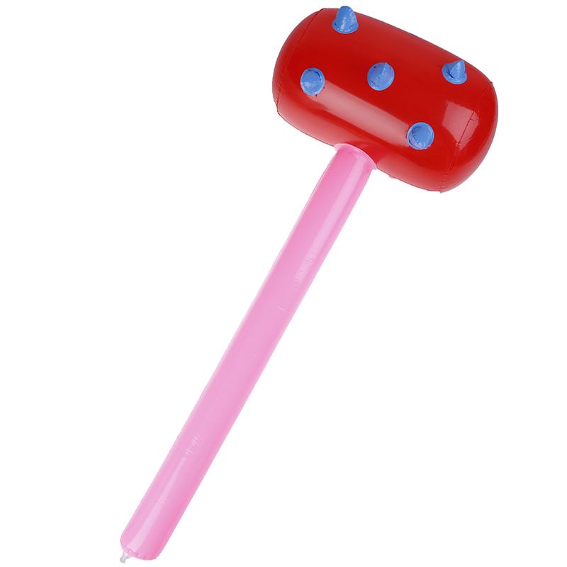 Plynové nafukovací vlčí zubové kladivo Dětská hračka Kladivo Žert Vánoční rekvizity