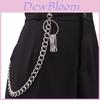 Metal Hip Chain With Tassels For Men And Women Summer Hip Hop Style Jewelry