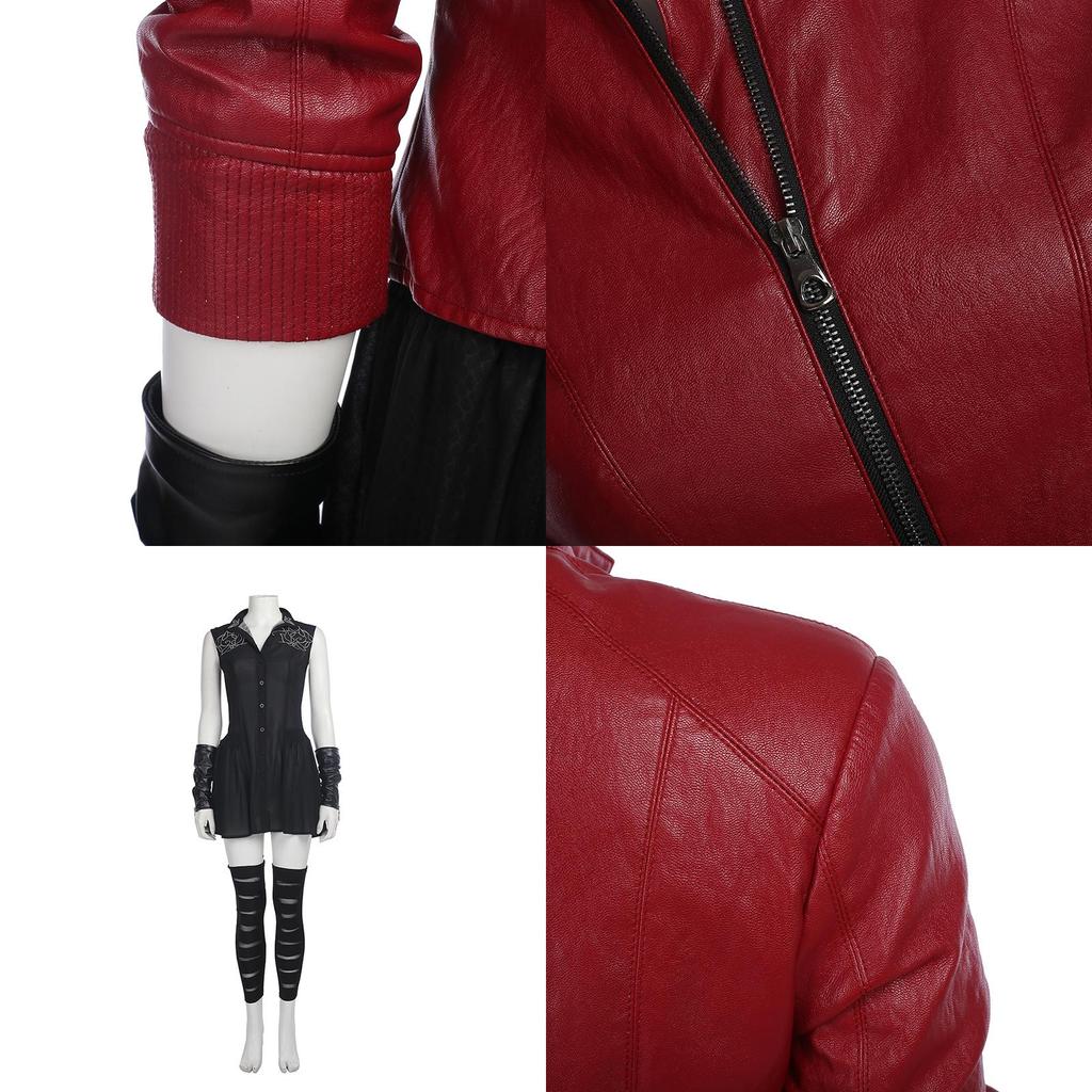 Premium Quality Avengers Age Of Ultron Scarlet Witch Cosplay Costume For Women