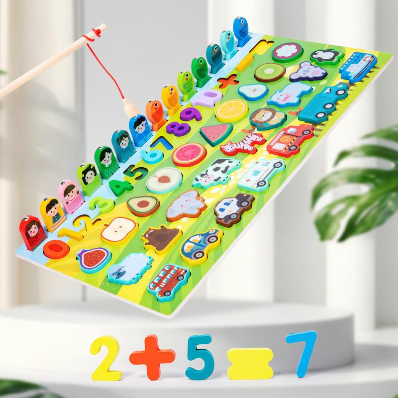 Hölzerne 3D-Puzzleblöcke für Kinder Zum frühen Lernen Pädagogisches Spielzeug für Vorschulkinder