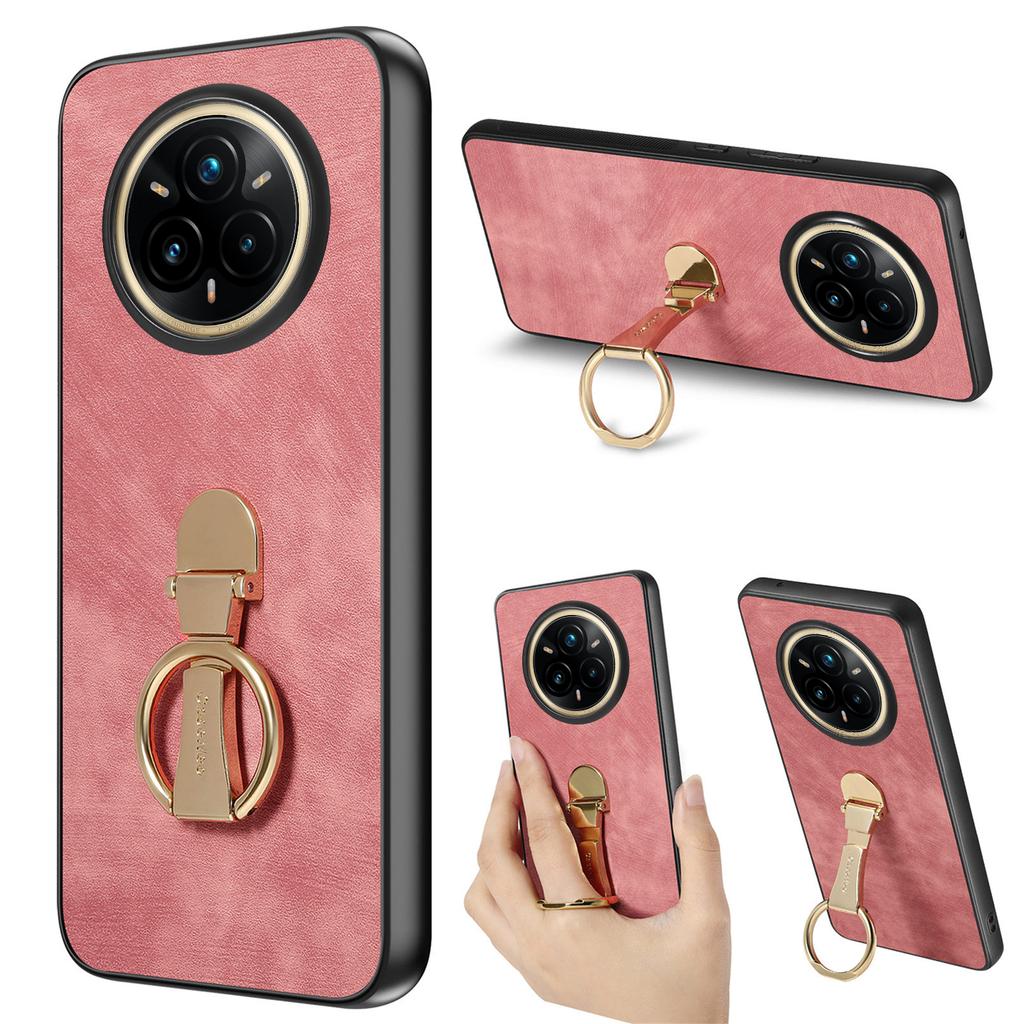 Pro Realme 14 Pro 5G Pouzdro CASENEO D22 Skládací Stojánek Retro Kožený Zadní Kryt Telefonu