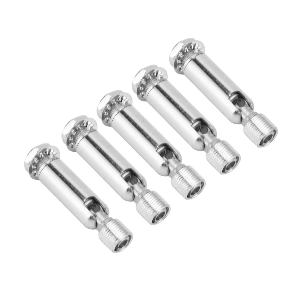5Pcs M10 Sloped Ceiling Adapter for Ceiling Lamp Pendant Light Chandelier Track Suspension Accessories M10 External Gear Steering Joint