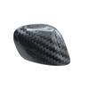 Carbon Fiber Car Gear Knob Cover for Volkswagen Passat B6/B7/B8 Golf MK4/MK5/MK6/MK7 for Touran-Black Interior Decoration
