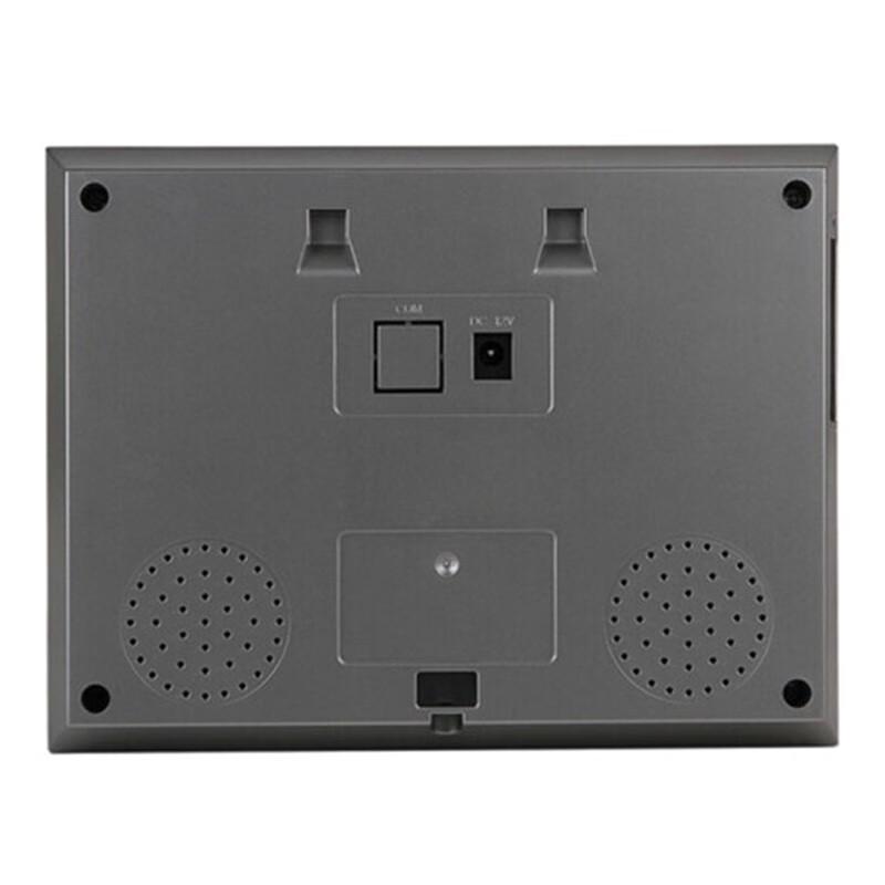 Deli 3749 Color Screen Facial & Fingerprint Attendance Machine CN plug (adapter included)