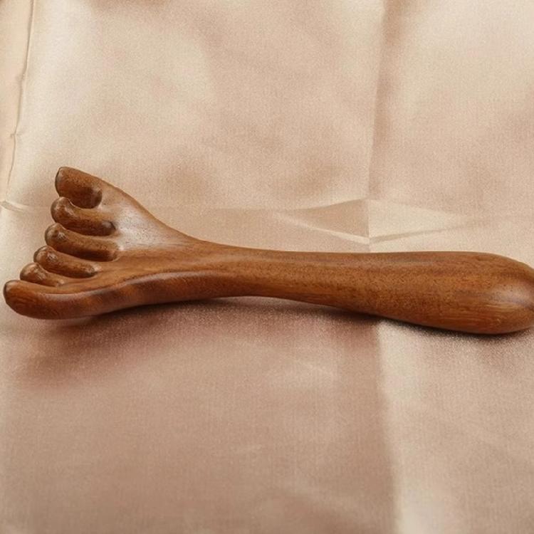 Natural Wooden Scalp Massagers Comb For Silents Stress Relief And Long Lasting Use