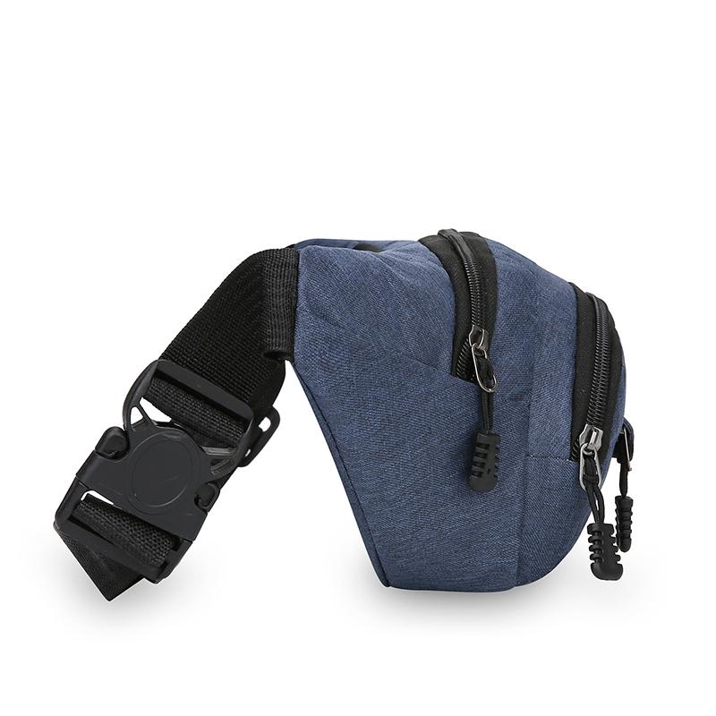 Unisex Waist Fanny Bag Men Breast Package Waterproof Outdoor Sports Bag Pouch Waist Bag Fanny Pouch Crossbody Banana Bag