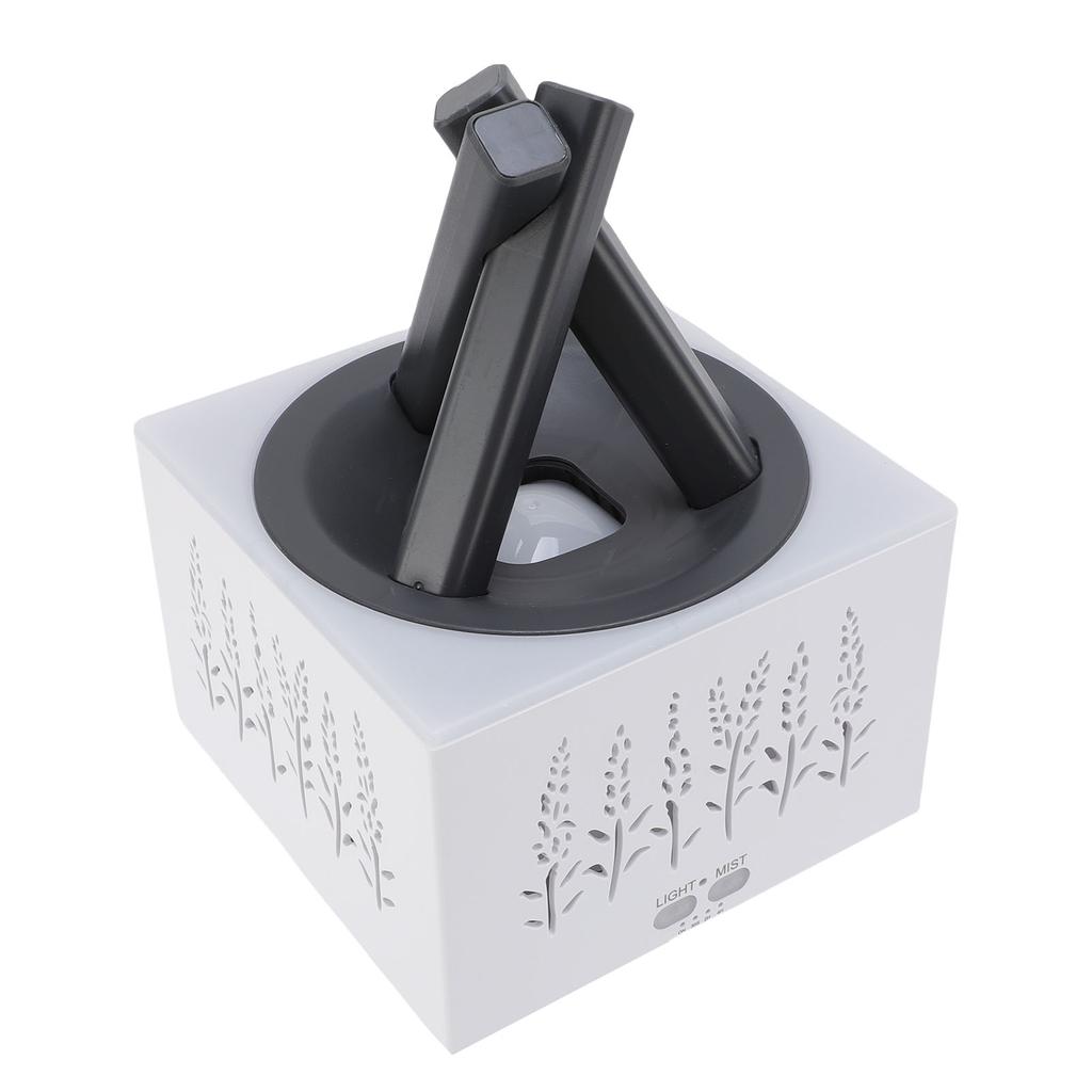 Essential Oil Diffuser with Colorful Light Silent Humidifier for Family Home Room Hollow Design