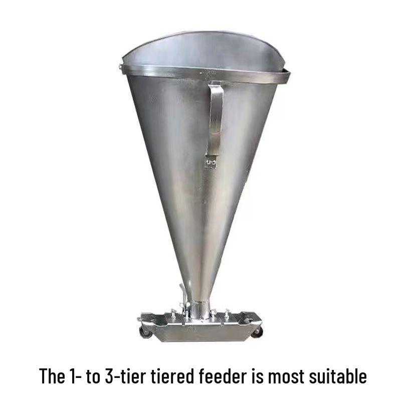 

Handheld Poultry Feeder for Chickens & Ducks - Uniform, Convenient & Practical 5 cm Width Feeder without Wheels