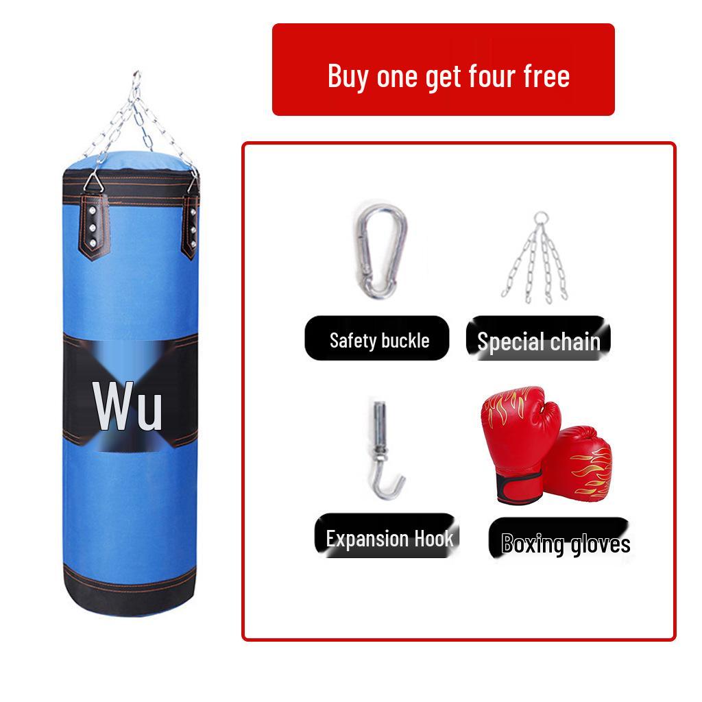 Hanging Oxford Cloth Canvas Punching Bag for Adults - Thickened for Gym and Sanda Training