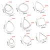 10pcs/lot 316 Stainless Steel Charms Geometry Metal Stamping Blanks DIY Porous Connector Pendant Necklace Earring Accessories
