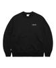 Small Sign Logo Sweatshirt - Black