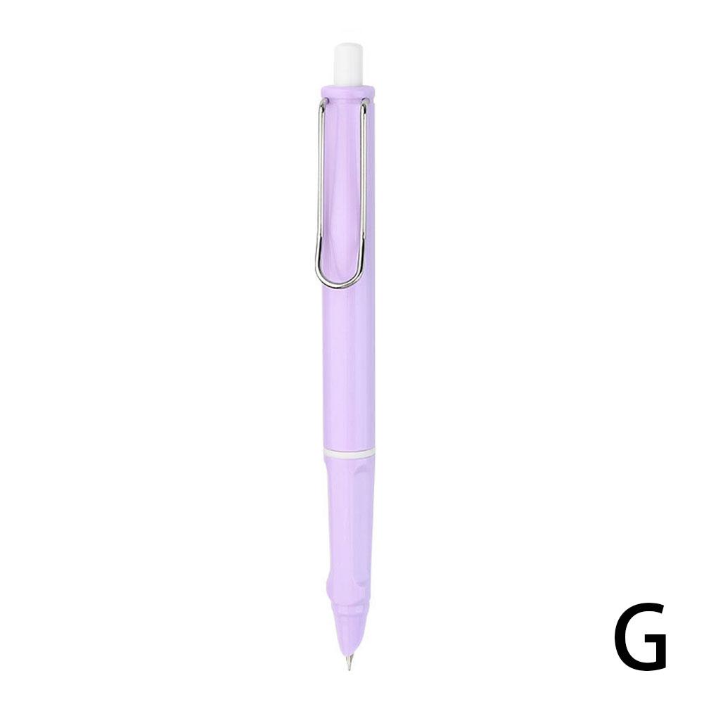 Fountain Pen Press Type Ink Pen Nib Converter Push Action Automatic Writing Pens Retractable Fountain Pen Office Stationery