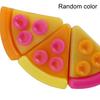 Cheese Pizza Piece Squeeze Toy Stress Relief Mini Pizza Sensory Toy Home Office Worker Soft Stretchy Simulation Food Fidget Toy