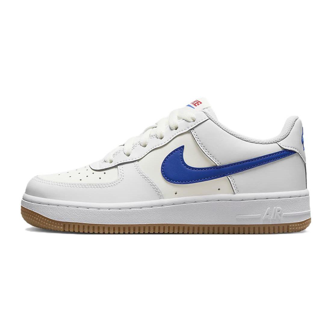 

Nike Air Force 1 GS White Game Royal Gum Kids Sneakers Summit-White University-Red DX5805-179 36.5