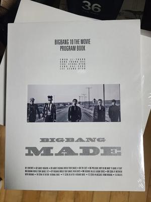BIGBANG 10 The Movie Program Book MADE (Unopened, Brand New)