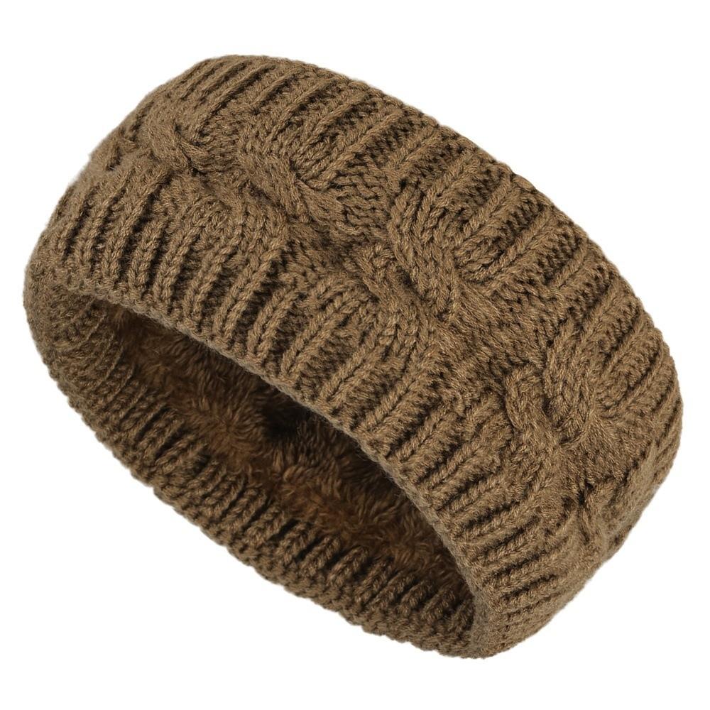Thickned Ear Protection Headband Wide Hairband Fashion Knitted Headband Winter