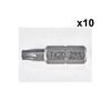 TORX Bits - WERA - TX20 - Set of 10 Pcs - 20 X 25 Mm - Ref 05066460001