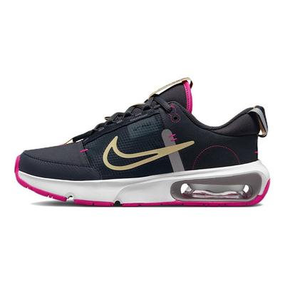 Air Max Intrlk Comfortable Fabric Low-Top Kids Running Shoes Kids Running Shoes Black Purple Red DJ0011-001