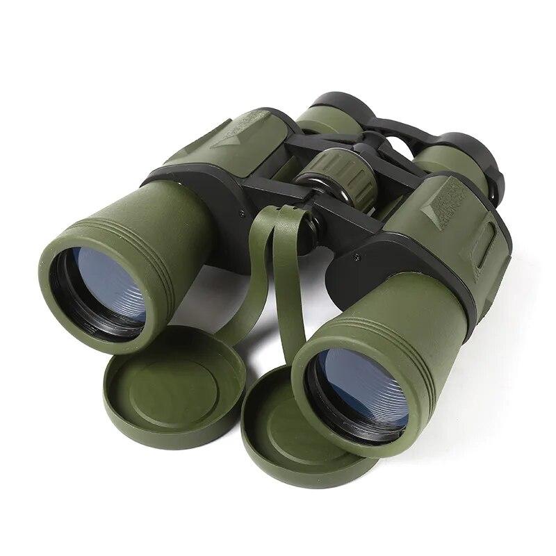 Powerful Telescope 20X50 Professional Binoculars Low Light Night Vision Long Range Waterproof Military Hunting Camping Equipment