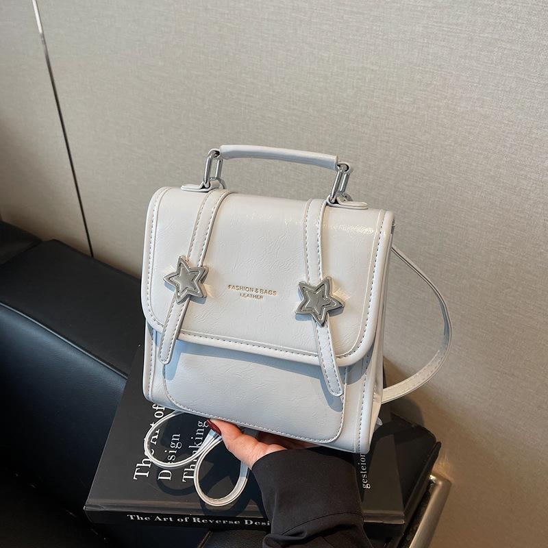 

Ретро контрастный рюкзак женский новый универсальный высококлассный для поездок на работу и путешествий маленький рюкзак синий