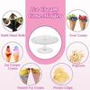 16 Holes Transparent Acrylic Ice Cream Stand Cake Cone Stand Holder Wedding Buffet Food Display Stand  Baking Kitchen Tools