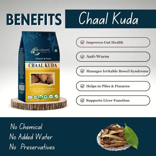Birju Mahavir 400 GR CHAAL KUDA - KUTAJ - HOLARRHENA ANTIDYSENTERICA (BMKB), Naturale (BMPL-359)