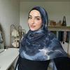 2026 Neuer Muslimischer Hijab Schal Weiches Atmungsaktives Wolkenmuster Bandana Islamisches Tuch Kopftuch Tägliches Tragen Nackenwickel Accessoire für Damen