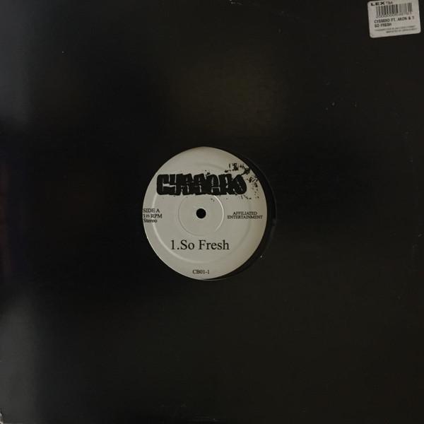 

12inch Record CYSSERO - So Fresh CB011 Not On Label 2009 US Rap & Hip-Hop/R&B Used