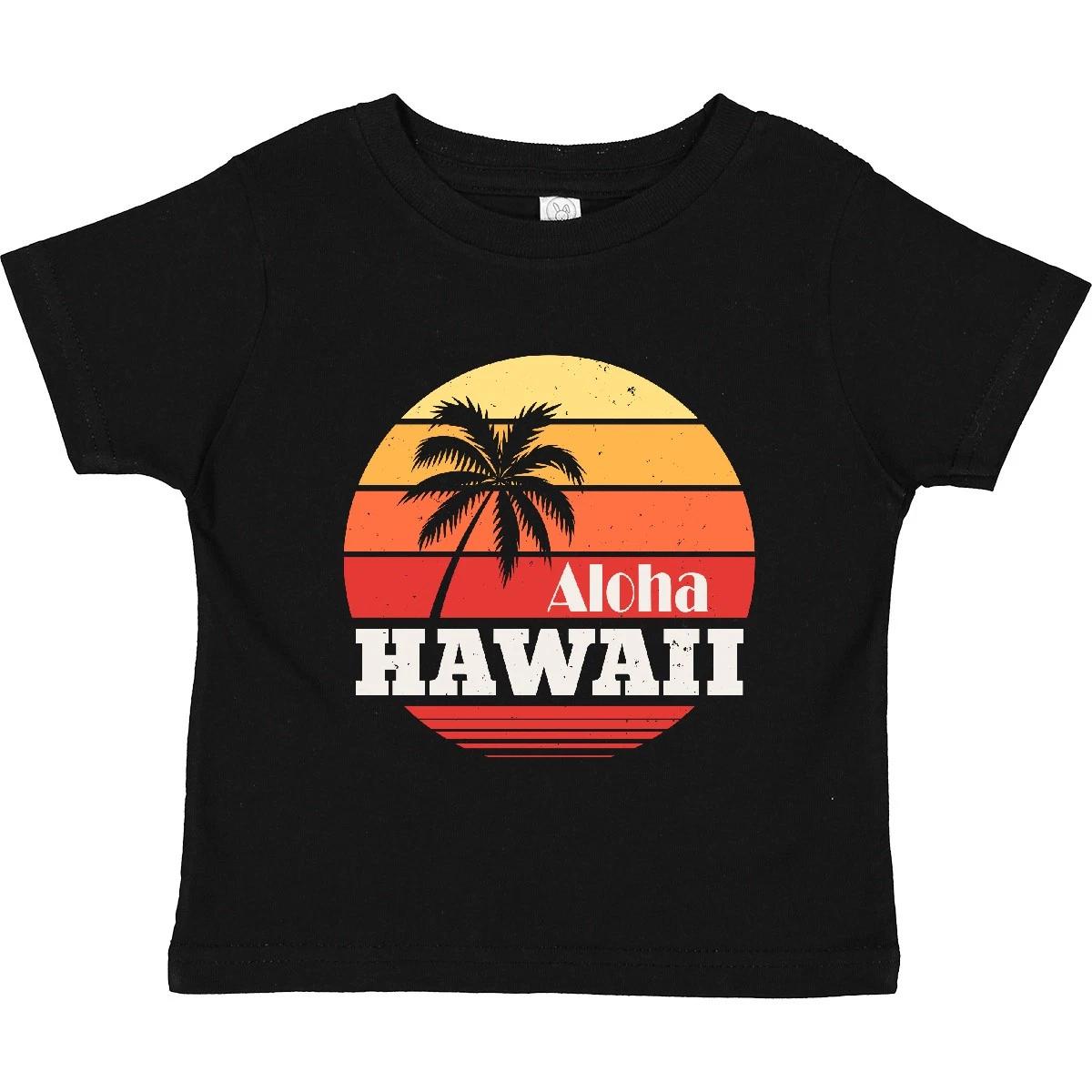 Inktastic Aloha Hawaii Vacation Retro Vintage Toddler T-Shirt Travel Throwback 160