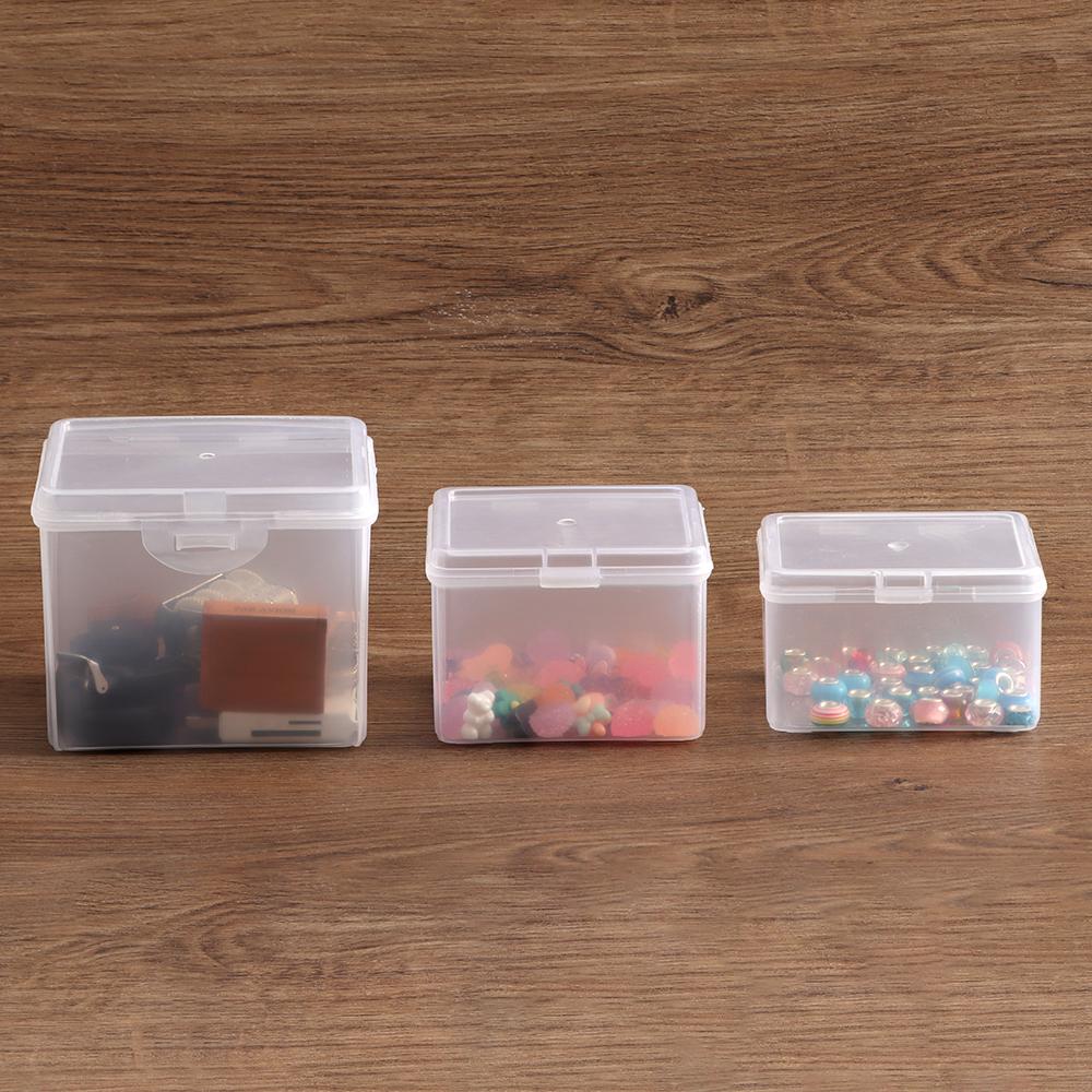 1Pcs with Lid Storage Case Multi-purpose Small Thing Container Storage Box Storing Jewelry Headband