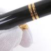 Excellent Cartier Fountain Pen Trinity Cap Type Black Gold 18K Mens Used