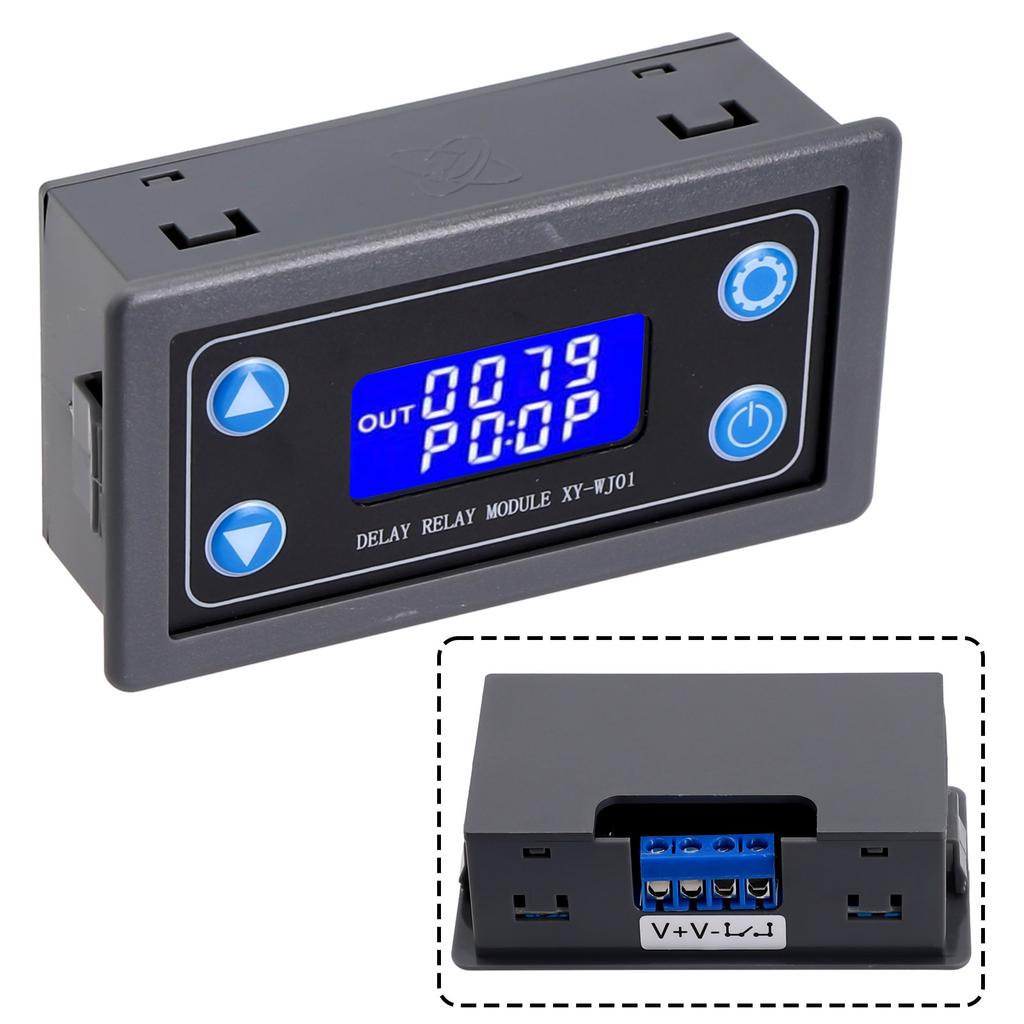 Controller Delay Relay Module 7.1*3.9*2.5cm DC12V Digital Digital Timer Switch Timer Relay For Most Occasions Newest Protable