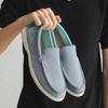Men's Lightweight Soft Moccasins Male Slip On Driving Flats Casual Shoes Suede Leather Loafers Classic British Style Men Shoes