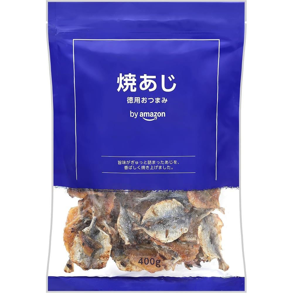 by Amazon grilled horse mackerel 400g snack large capacity zippered bag