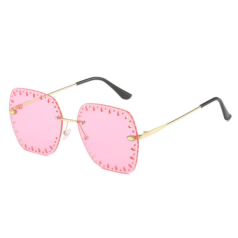 Frameless Sunglasses, Personalized Hollow Glasses, Street Sunglasses For Women