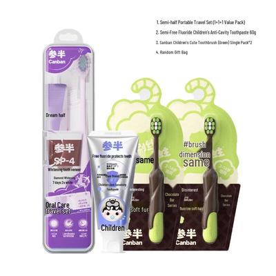 Canban Zahnpasta Reiseset & Kinder Mundpflege Geschenkset
