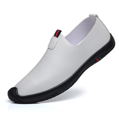 Fashion Solid Color Big Size Casual Loafers for Men Fashion Spring Autumn Light Driving Shoes Man New Designer Leather Shoes Male