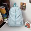 Schoolbag Backpack Female Student Small School Bag Korean Simple Versatile Nylon Cloth Leisure Travel Commuter Small Backpack Female