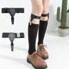 Neue Herren Damen 1 Stück Schwarze Socken Strumpfhalter Mit Einzelnen Hartmetall Anti-Rutsch-Clips Elastisch Verstellbar Strümpfe Strumpfhalter Gürtel